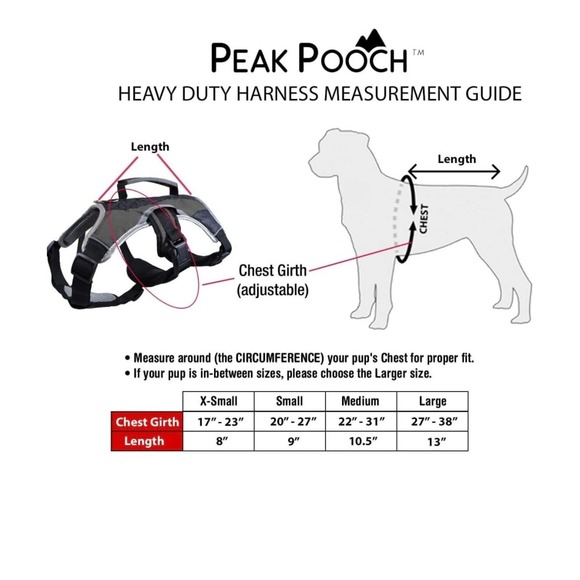 New Peak‎ Pooch Hunter Green Service Dog Harness Size M Fits 22" to 31" Chest - Picture 5 of 8